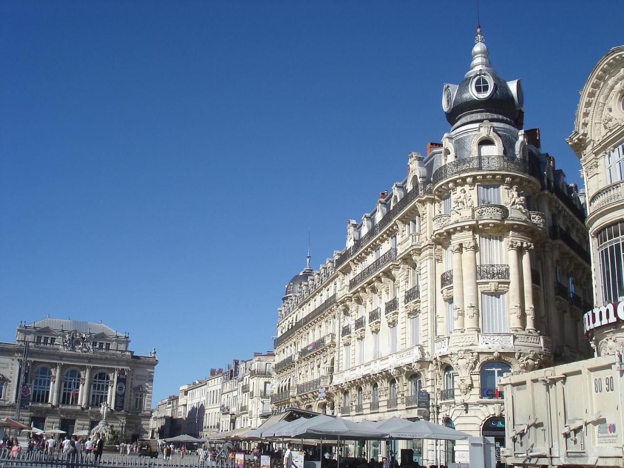 "Suite Perle Bleue" - Standing, Centre Historique, Calme, Lumineux & Spacieux Montpellier Exterior photo